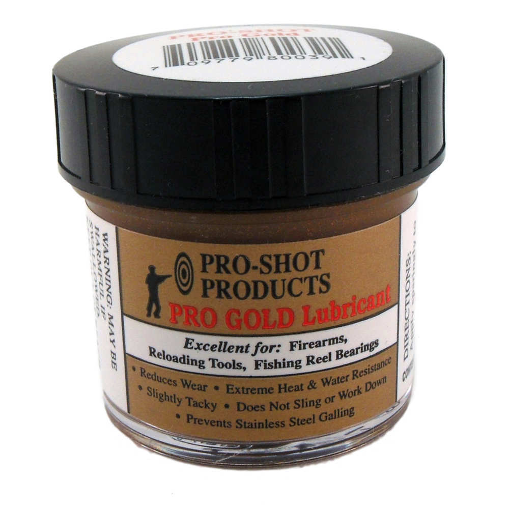 Cleaning Equipment Pro Shot Products 4.50" PRO-GOLD LUBE 1OZ JAR • Model: 4.50"